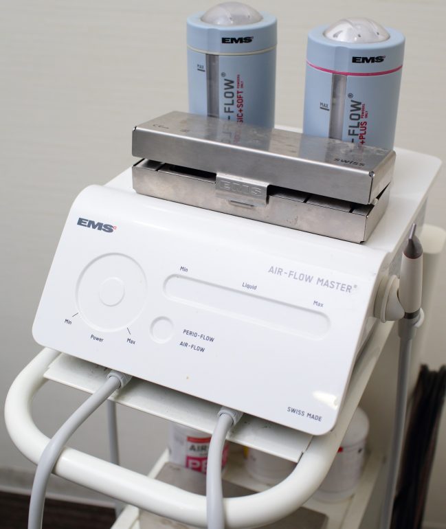 エアフローによる原因菌の除去